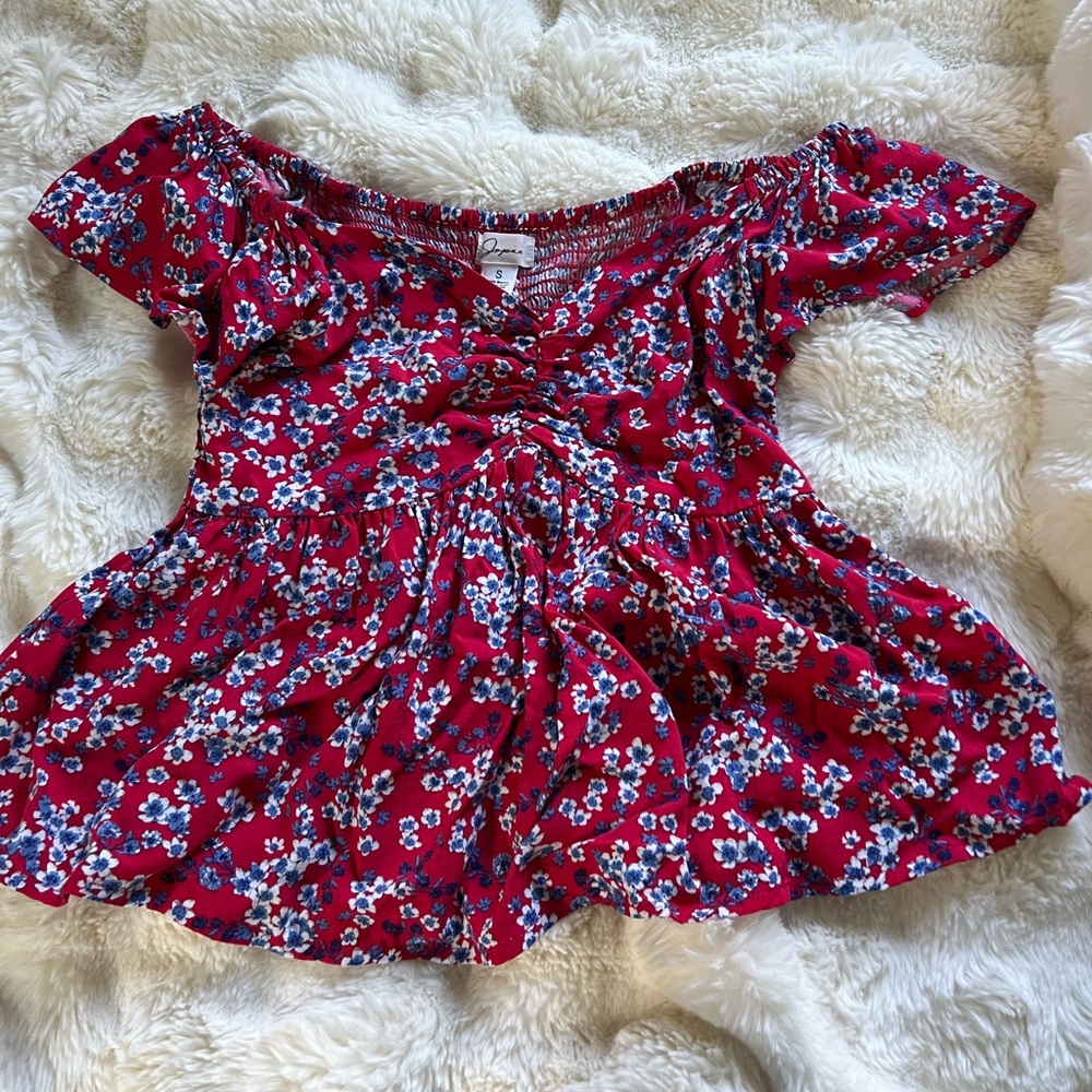 summer floral shirt